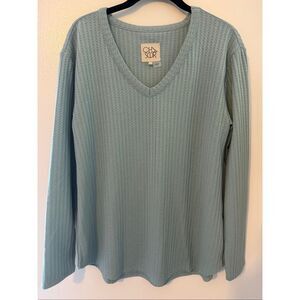 Chaser Long Sleeve V-Neck Top
